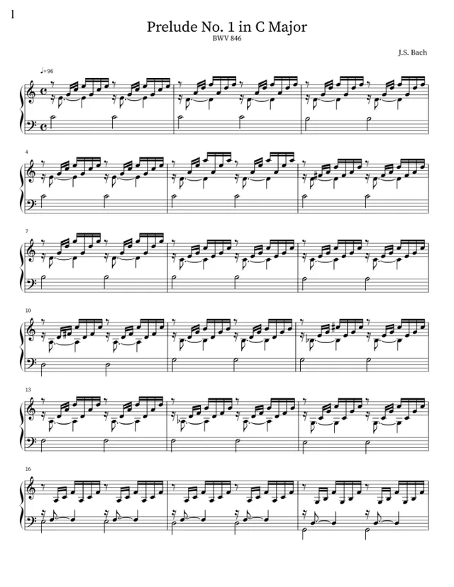 Sample score page 3 from The Timeless Voice of Piano