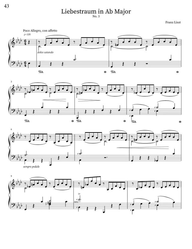 Sample score page 5 from The Timeless Voice of Piano